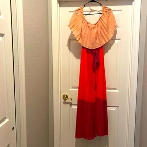 Off the shoulder Maxi Dress